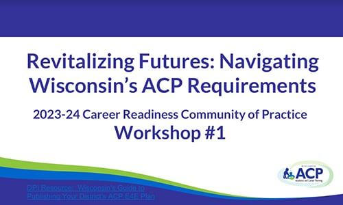 Go to 2023 - 2024 Career Readiness Community of Practice Workshop #1
