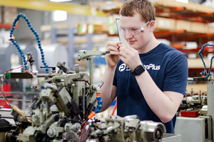 Caden, Manufacturing Youth Apprenticeship student